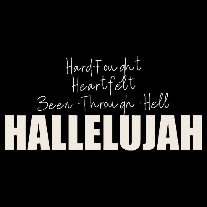 Hard Fought Heartfelt Been Through Hell Hallelujah Christian Magnet