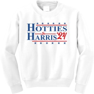 Hotties For Harris 24 Hotties For Harris 2024 Kids Sweatshirt