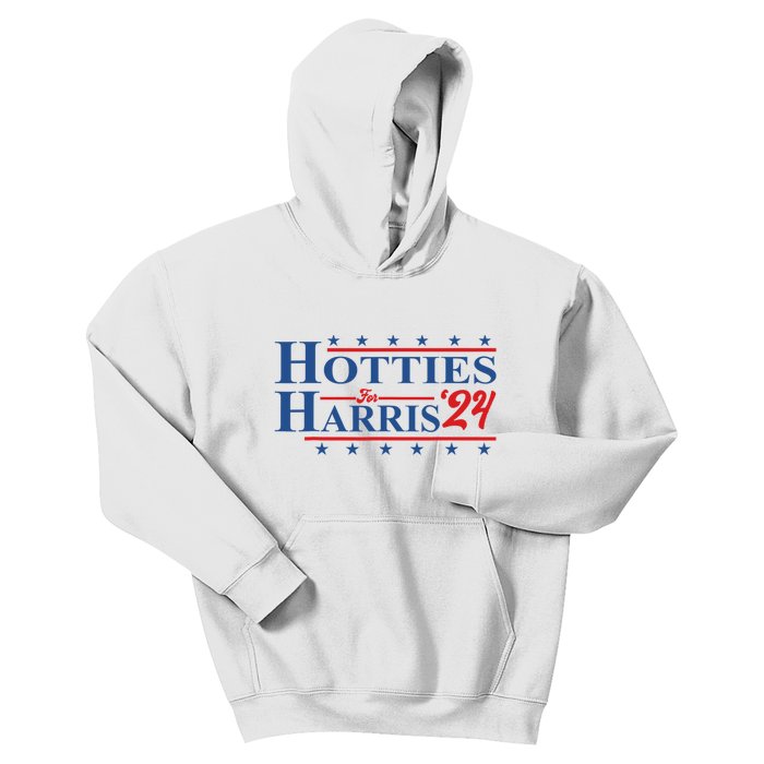 Hotties For Harris 24 Hotties For Harris 2024 Kids Hoodie