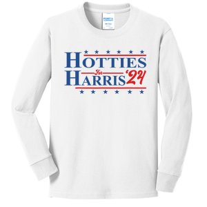 Hotties For Harris 24 Hotties For Harris 2024 Kids Long Sleeve Shirt