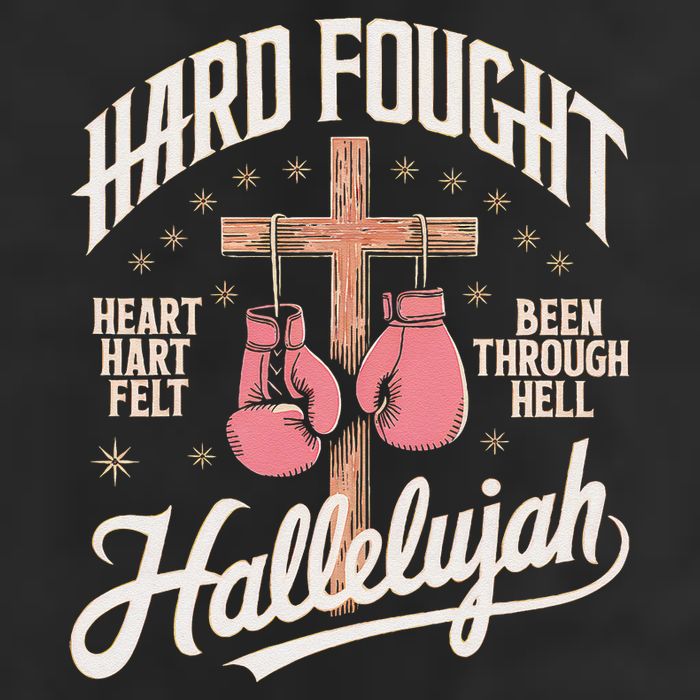 Hard Fought Hallelujah Praise Jesus Adult Drive Performance Visor