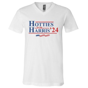 Hotties For Harris ’24 V-Neck T-Shirt