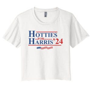 Hotties For Harris ’24 Women's Crop Top Tee