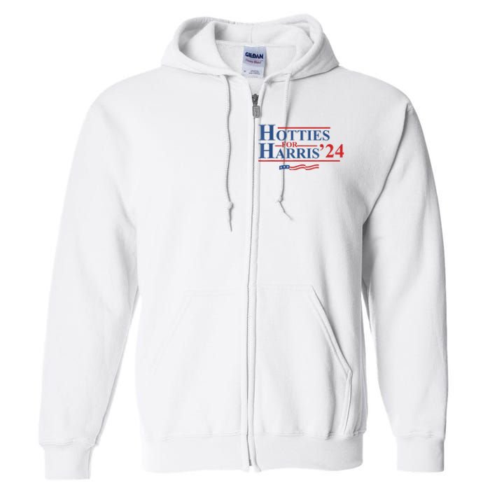 Hotties For Harris ’24 Full Zip Hoodie