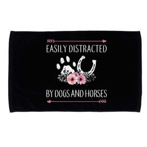 Horse Funny Horse Lovers Microfiber Hand Towel