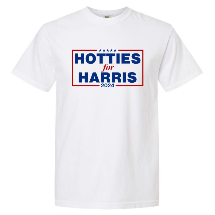 Hotties For Harris 2024 Funny Kamala Harris 2024 Garment-Dyed Heavyweight T-Shirt