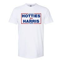 Hotties For Harris 2024 Funny Kamala Harris 2024 Softstyle CVC T-Shirt