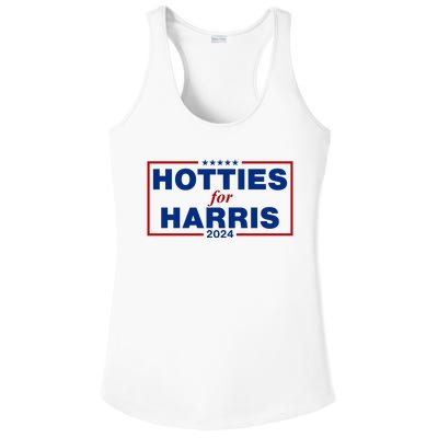 Hotties For Harris 2024 Funny Kamala Harris 2024 Ladies PosiCharge Competitor Racerback Tank