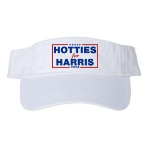 Hotties For Harris 2024 Funny Kamala Harris 2024 Valucap Bio-Washed Visor