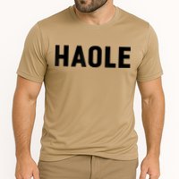 Haole Funny Hawaii White Hawaiian Pidgin Unisex Cooling Performance Crew T-Shirt