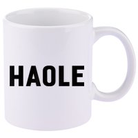 Haole Funny Hawaii White Hawaiian Pidgin Unisex 11oz C Handle Ceramic Mug