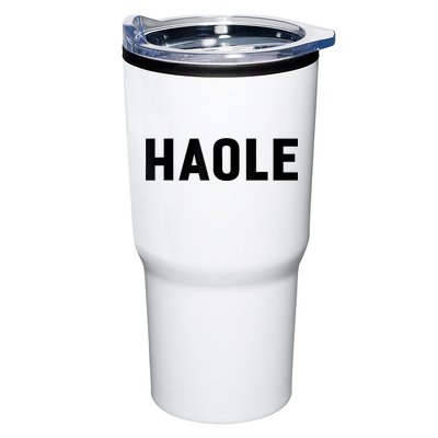 Haole Funny Hawaii White Hawaiian Pidgin Unisex Tumbler