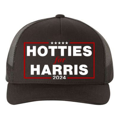 Hotties For Harris 2024 Funny Kamala Harris 2024 Yupoong Adult 5-Panel Trucker Hat