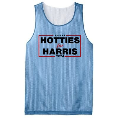 Hotties For Harris 2024 Funny Kamala Harris 2024 Mesh Reversible Basketball Jersey Tank