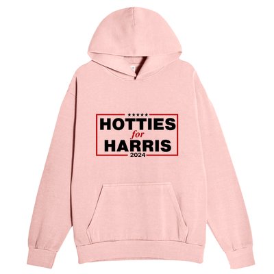 Hotties For Harris 2024 Funny Kamala Harris 2024 Urban Pullover Hoodie