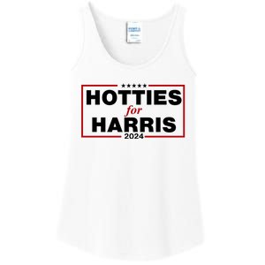 Hotties For Harris 2024 Funny Kamala Harris 2024 Ladies Essential Tank