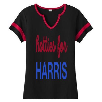 Hotties For Harris 24 Hotties For Harris 2024 Ladies Halftime Notch Neck Tee