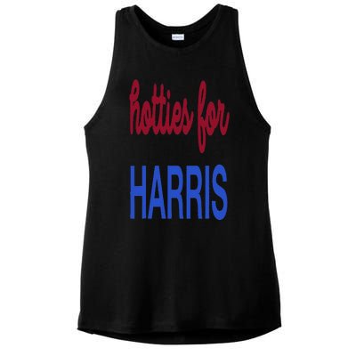 Hotties For Harris 24 Hotties For Harris 2024 Ladies PosiCharge Tri-Blend Wicking Tank