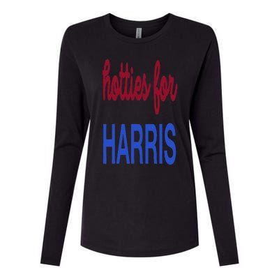 Hotties For Harris 24 Hotties For Harris 2024 Womens Cotton Relaxed Long Sleeve T-Shirt