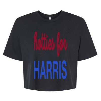 Hotties For Harris 24 Hotties For Harris 2024 Bella+Canvas Jersey Crop Tee