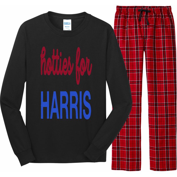 Hotties For Harris 24 Hotties For Harris 2024 Long Sleeve Pajama Set