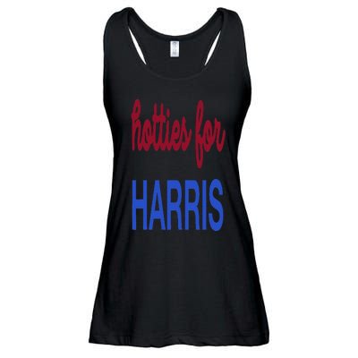 Hotties For Harris 24 Hotties For Harris 2024 Ladies Essential Flowy Tank