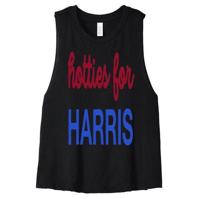 Hotties For Harris 24 Hotties For Harris 2024 Women's Racerback Cropped Tank