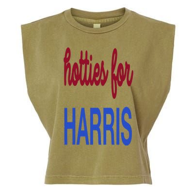 Hotties For Harris 24 Hotties For Harris 2024 Garment-Dyed Women's Muscle Tee