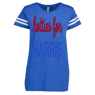 Hotties For Harris 24 Hotties For Harris 2024 Enza Ladies Jersey Football T-Shirt