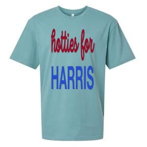 Hotties For Harris 24 Hotties For Harris 2024 Sueded Cloud Jersey T-Shirt