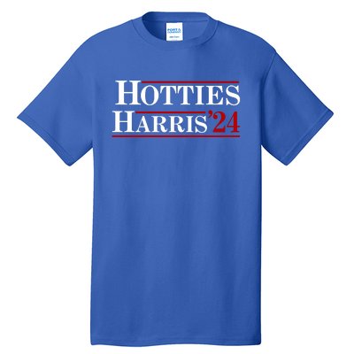 Hotties For Harris 2024 Funny Kamala Harris 2024 Tall T-Shirt