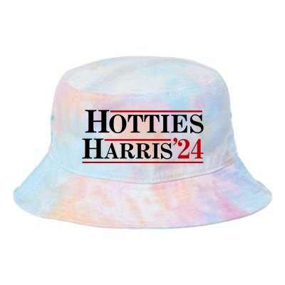 Hotties For Harris 2024 Funny Kamala Harris 2024 Tie Dye Newport Bucket Hat