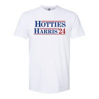 Hotties For Harris 2024 Funny Kamala Harris 2024 Softstyle CVC T-Shirt