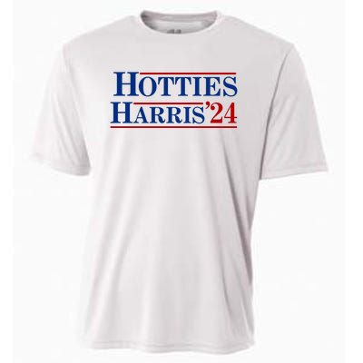 Hotties For Harris 2024 Funny Kamala Harris 2024 Cooling Performance Crew T-Shirt