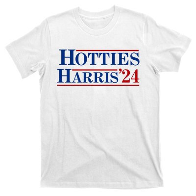 Hotties For Harris 2024 Funny Kamala Harris 2024 T-Shirt