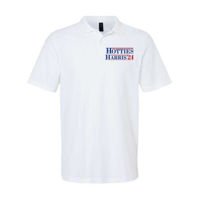 Hotties For Harris 2024 Funny Kamala Harris 2024 Softstyle Adult Sport Polo