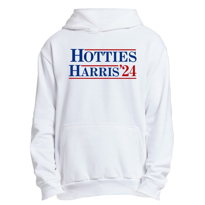 Hotties For Harris 2024 Funny Kamala Harris 2024 Urban Pullover Hoodie