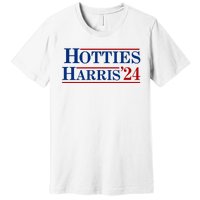 Hotties For Harris 2024 Funny Kamala Harris 2024 Premium T-Shirt