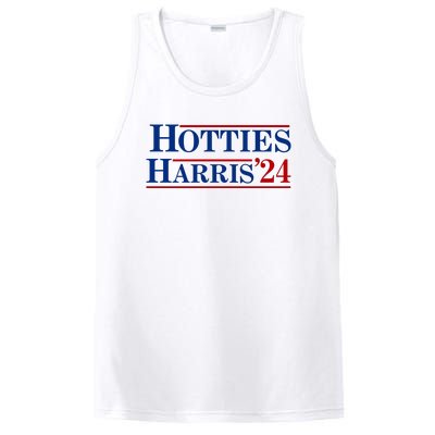 Hotties For Harris 2024 Funny Kamala Harris 2024 PosiCharge Competitor Tank