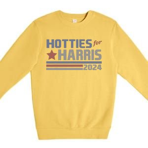 Hotties For Harris 24 Hotties For Harris 2024 Premium Crewneck Sweatshirt