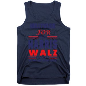 Hollywood For Harris Walz We Are Not Going Back Tank Top