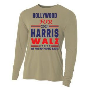 Hollywood For Harris Walz We Are Not Going Back Cooling Performance Long Sleeve Crew