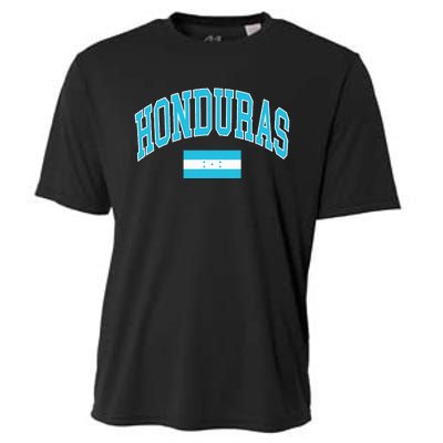 Honduras Flag Cooling Performance Crew T-Shirt