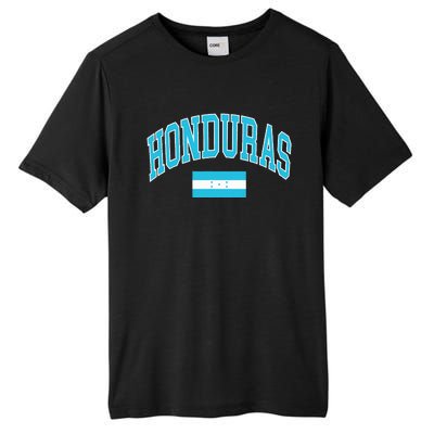 Honduras Flag Tall Fusion ChromaSoft Performance T-Shirt