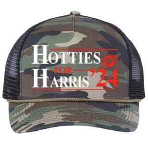 Hotties For Harris 2024 Retro Rope Trucker Hat Cap