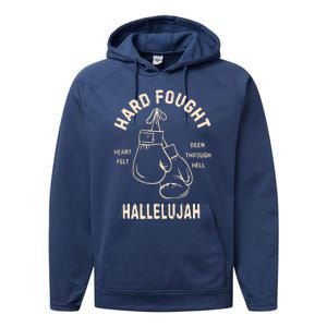 Hard Fought Hallelujah Performance Fleece Hoodie