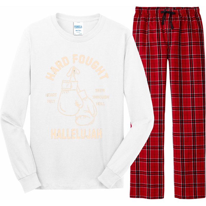 Hard Fought Hallelujah Long Sleeve Pajama Set