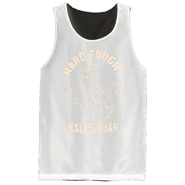 Hard Fought Hallelujah Mesh Reversible Basketball Jersey Tank