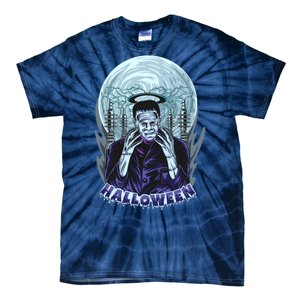 Halloween Frankenstein Tie-Dye T-Shirt