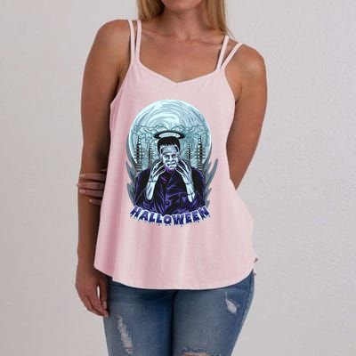 Halloween Frankenstein Women's Strappy Tank